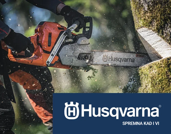 Husqvarna - najviši kvalitet za profesionalce u održavanju drveća