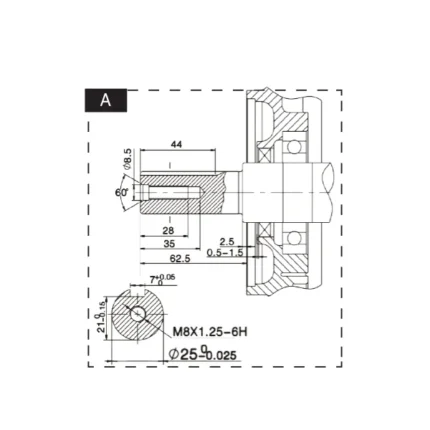 Četvorotaktni motor Sword 389 cm³ 11 KS
